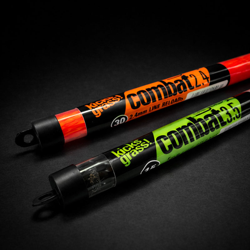 Reloadable nylons. Pre-cut nylons for tangle free whipper snipping and easy reloading.