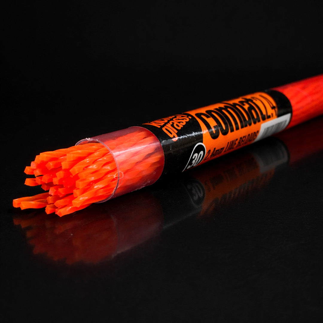 Reloadable nylons - tangle free tougher whipper snipping. 